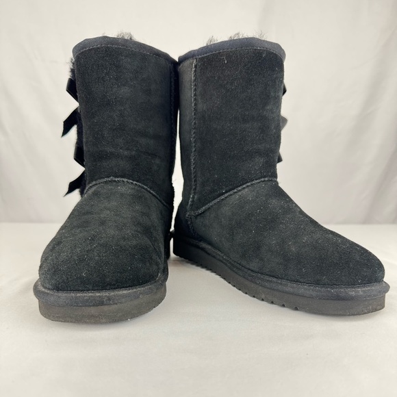 Koolaburra Shoes - Kookaburra by Ugg Black Victoria Short Faux Fur Boots